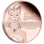 Gold Two Ounces 2019 Barbie: Photo Coin, Tuvalu, Gold Two Ounces 2019 Barbie / thumbnail