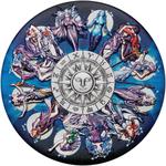 Tuvalu / Silver Five Ounces 2025 Signs of the Zodiac - reverse photo