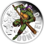 Tuvalu / Silver Ounce 2025 Teenage Mutant Ninja Turtles - Donatello - reverse photo