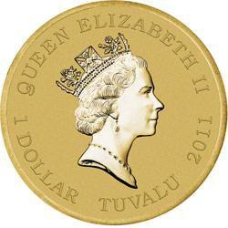 Tuvalu / One Dollar 2011 Henry Morgan - obverse photo