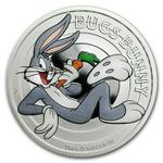 Silver Half Ounce 2018 Looney Tunes - Bugs Bunny: Photo Coin, Tuvalu, Silver Half Ounce 2018 Looney Tunes - Bugs Bunny / thumbnail