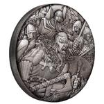 Silver Two Ounces 2018 Vikings: Photo Coin, Tuvalu, Silver Two Ounces 2018 Vikings / thumbnail