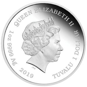Tuvalu / Silver Ounce 2019 Barbie - obverse photo