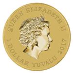 One Dollar 2017 Emperor Penguin: Photo Coin, Tuvalu, One Dollar 2017 Emperor Penguin / thumbnail