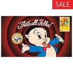 One Dollar 2018 Porky Pig: Photo Coin, Tuvalu, One Dollar 2018 Porky Pig / thumbnail