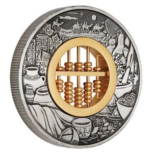 Tuvalu / Silver Two Ounces 2019 Abacus - reverse photo