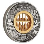 Silver Two Ounces 2019 Abacus: Photo Coin, Tuvalu, Silver Two Ounces 2019 Abacus / thumbnail