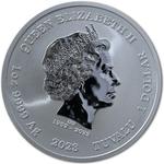 Tuvalu / Silver Ounce 2023 Gods of Olympus - Apollo - obverse photo