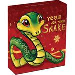 Silver Half Ounce 2013 Year of the Snake - Baby Snake: Photo Coin, Tuvalu, Silver Half Ounce 2013 Year of the Snake / thumbnail