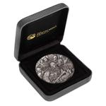 Silver Two Ounces 2018 Vikings: Photo Coin, Tuvalu, Silver Two Ounces 2018 Vikings / thumbnail