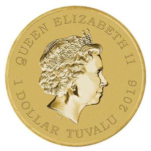 Tuvalu / One Dollar 2016 Christmas - Three Wise Men - obverse photo
