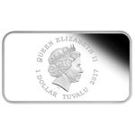 Silver Ounce 2017 Year of the Rooster: Photo Coin, Tuvalu, Silver Ounce 2017 Year of the Rooster / thumbnail