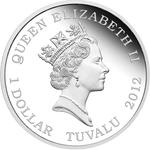 Silver Ounce 2012 Cutty Sark: Photo Coin, Tuvalu, Silver Ounce 2012 Cutty Sark / thumbnail