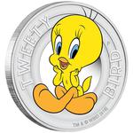 Silver Half Ounce 2018 Tweety Bird: Photo Coin, Tuvalu, Silver Half Ounce 2018 Tweety Bird / thumbnail