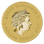One Dollar 2017 Extraordinary Gemstones: Photo Coin, Tuvalu, One Dollar 2017 Extraordinary Gemstones / thumbnail