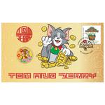 One Dollar 2020 Tom and Jerry (Year of the Mouse): Photo Coin, Tuvalu, One Dollar 2020 Tom and Jerry / thumbnail