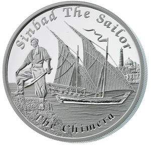 Tuvalu / Silver Ounce 2015 The Chimera - reverse photo