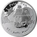 One Ounce Silver 2014 Peter Pan: Photo Coin, Tuvalu, One Ounce Silver 2014 Peter Pan / thumbnail