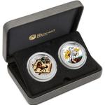 Silver Ounce 2014 Year of the Horse - Wealth: Photo Coin, Tuvalu, Silver Ounce 2014 Year of the Horse - Wealth / thumbnail