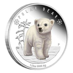 Tuvalu / Silver Half Ounce 2017 Polar Bear - reverse photo