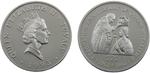 Silver Ounce 1993 Coronation Anniversary: Photo Coin, Tuvalu, Silver Ounce 1993 Coronation Anniversary / thumbnail