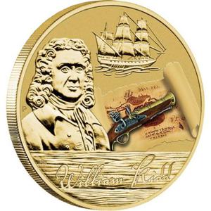 Tuvalu / One Dollar 2011 William Kidd - reverse photo