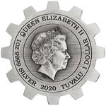 Silver Ounce 2020 Industry in Motion - One: Photo Coin, Tuvalu, Silver Ounce 2020 Industry in Motion - One / thumbnail