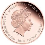 Gold Two Ounces 2019 Barbie: Photo Coin, Tuvalu, Gold Two Ounces 2019 Barbie / thumbnail