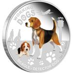 Tuvalu / Silver Ounce 2011 Beagle - reverse photo