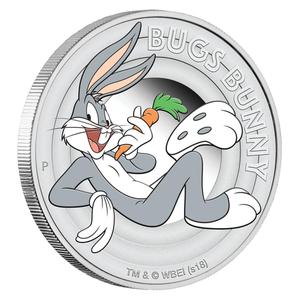 Tuvalu / Silver Half Ounce 2018 Bugs Bunny - reverse photo
