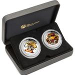 Silver Ounce 2013 Year of the Snake - Wisdom: Photo Coin, Tuvalu, Silver Ounce 2013 Year of the Snake - Wisdom / thumbnail