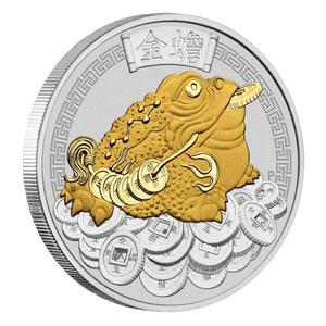 Tuvalu / Silver Ounce 2018 Money Toad - obverse photo