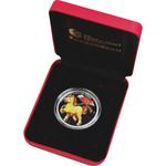 Silver Half Ounce 2014 Year of the Horse: Photo Coin, Tuvalu, Silver Half Ounce 2014 Year of the Horse / thumbnail