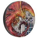 Silver Five Ounces 2022 Rising Phoenix: Photo Coin, Tuvalu, Silver Five Ounces 2022 Rising Phoenix / thumbnail