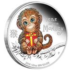 Silver Half Ounce 2016 Baby Monkey: Photo Coin, Tuvalu, Silver Half Ounce 2016 Baby Monkey / thumbnail