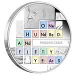Silver Ounce 2019 Periodic Table: Photo Coin, Tuvalu, Silver Ounce 2019 Periodic Table / thumbnail
