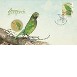 One Dollar 2013 Green Catbird: Photo Coin, Tuvalu, One Dollar 2013 Green Catbird / thumbnail