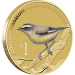 One Dollar 2013 Australian Birds: Photo Coin, Tuvalu, One Dollar 2013 Australian Birds / thumbnail
