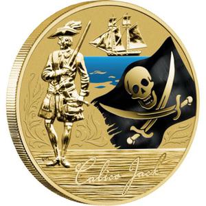Tuvalu / One Dollar 2011 Calico Jack - reverse photo