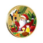 One Dollar 2019 Merry Christmas: Photo Coin, Tuvalu, One Dollar 2019 Merry Christmas / thumbnail