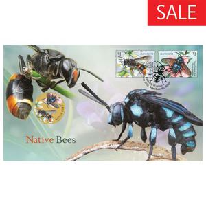 Tuvalu / One Dollar 2019 Australian Native Bees - reverse photo