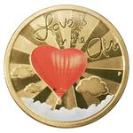 One Dollar 2015 Love is in the Air: Photo Coin, Tuvalu, One Dollar 2015 Love is in the Air / thumbnail