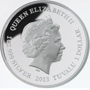 Tuvalu / Silver Ounce 2013 The Demeter - obverse photo