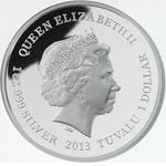 Silver Ounce 2013 The Demeter: Photo Coin, Tuvalu, Silver Ounce 2013 The Demeter / thumbnail