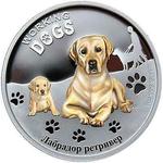 One Ounce Silver 2011 Labrador Retriever: Photo Coin, Tuvalu, One Ounce Silver 2011 Labrador Retriever / thumbnail