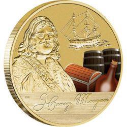 Tuvalu / One Dollar 2011 Henry Morgan - reverse photo