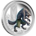 Silver Ounce 2013 Werewolf: Photo Coin, Tuvalu, Silver Ounce 2013 Werewolf / thumbnail
