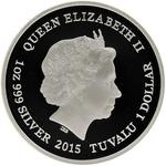 Silver Ounce 2015 Nautilus: Photo Coin, Tuvalu, Silver Ounce 2015 Nautilus / thumbnail