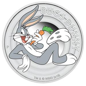 Tuvalu / Silver Half Ounce 2018 Bugs Bunny - obverse photo