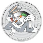 Silver Half Ounce 2018 Bugs Bunny: Photo Coin, Tuvalu, Silver Half Ounce 2018 Bugs Bunny / thumbnail